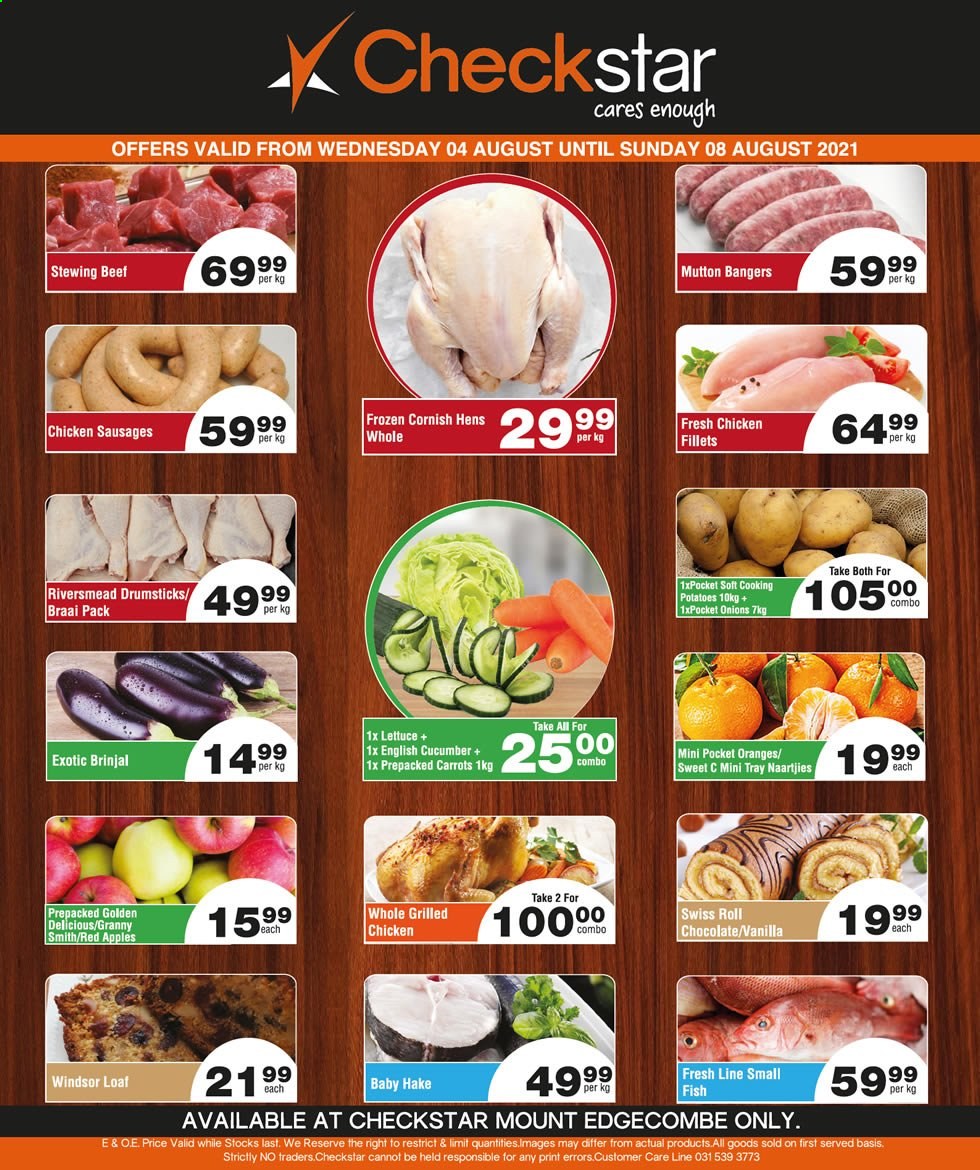Checkstar specials - 04/08/2021 - 08/08/2021. Page 1