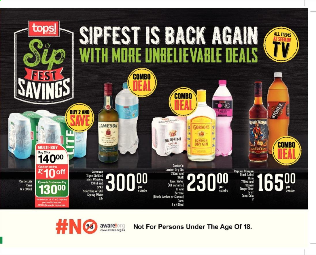 TOPS at SPAR specials - 27/07/2021 - 07/08/2021. Page 1
