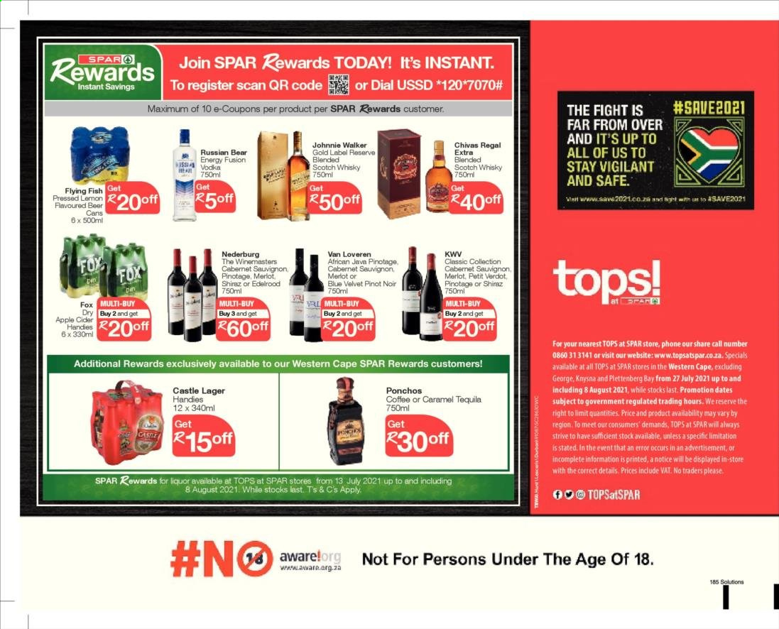 TOPS at SPAR specials - 27/07/2021 - 08/08/2021. Page 8