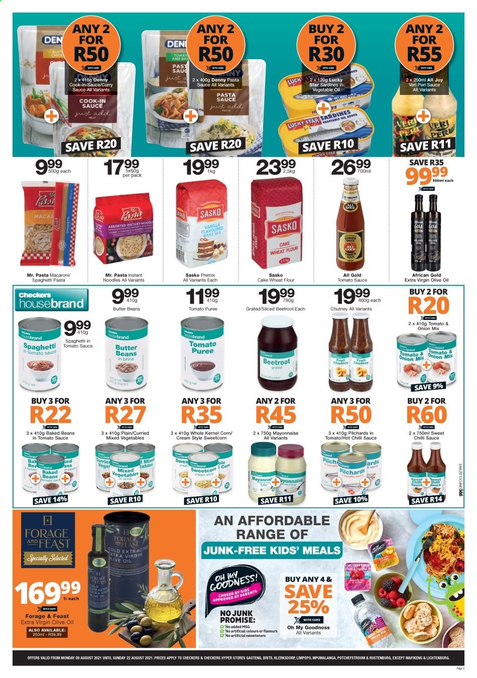 Checkers specials - 09/08/2021 - 22/08/2021. Page 5