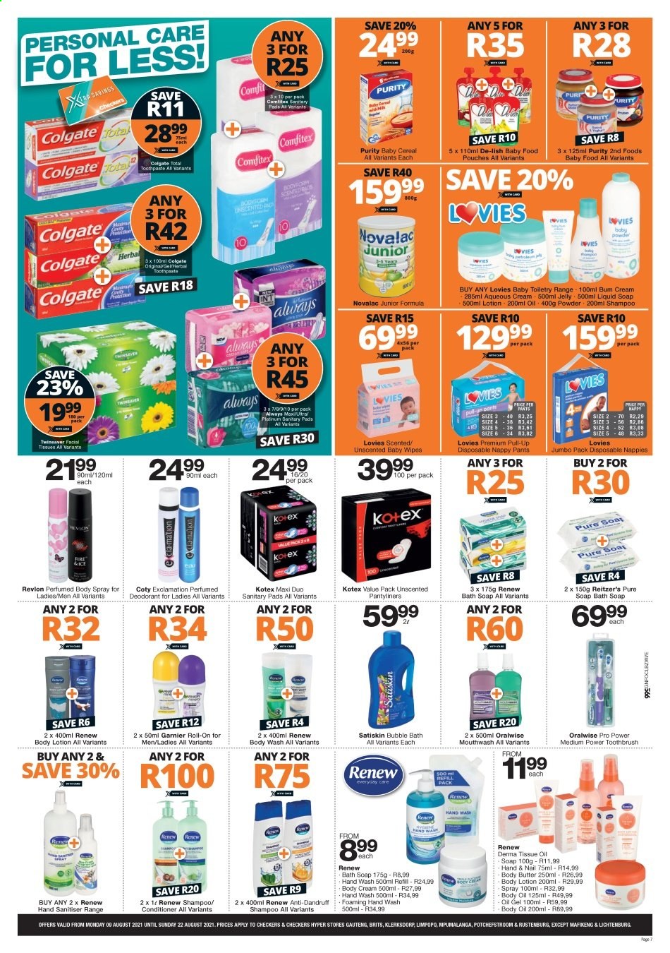 Checkers specials - 09/08/2021 - 22/08/2021. Page 7