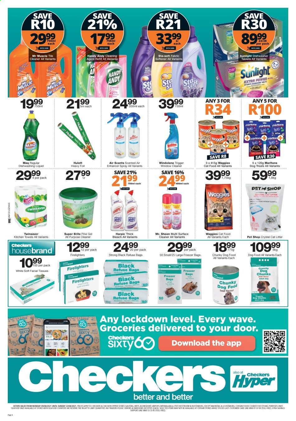 Checkers specials - 09/08/2021 - 22/08/2021. Page 8