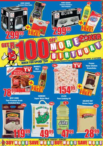 Boxer catalogue  - 08.10.2021 - 08.22.2021.