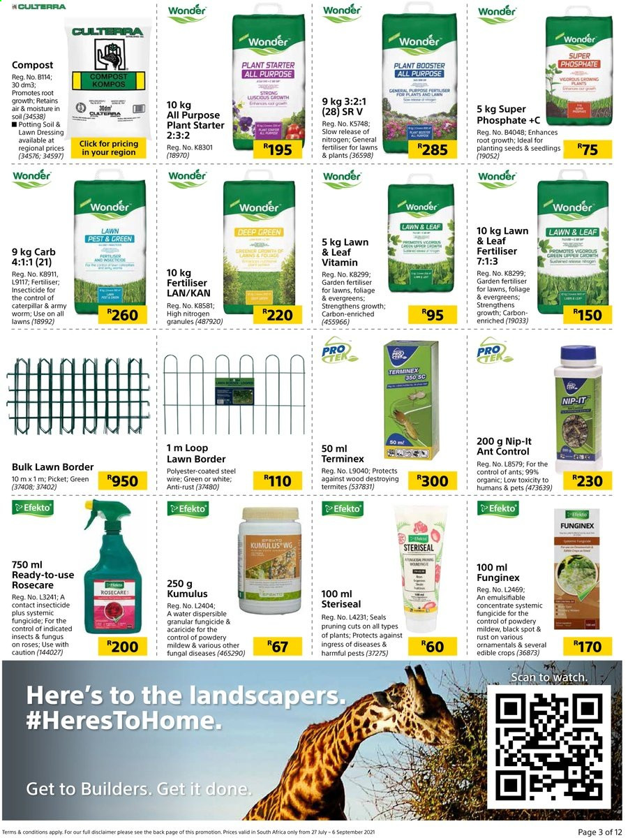 Builders specials - 27/07/2021 - 06/09/2021. Page 3