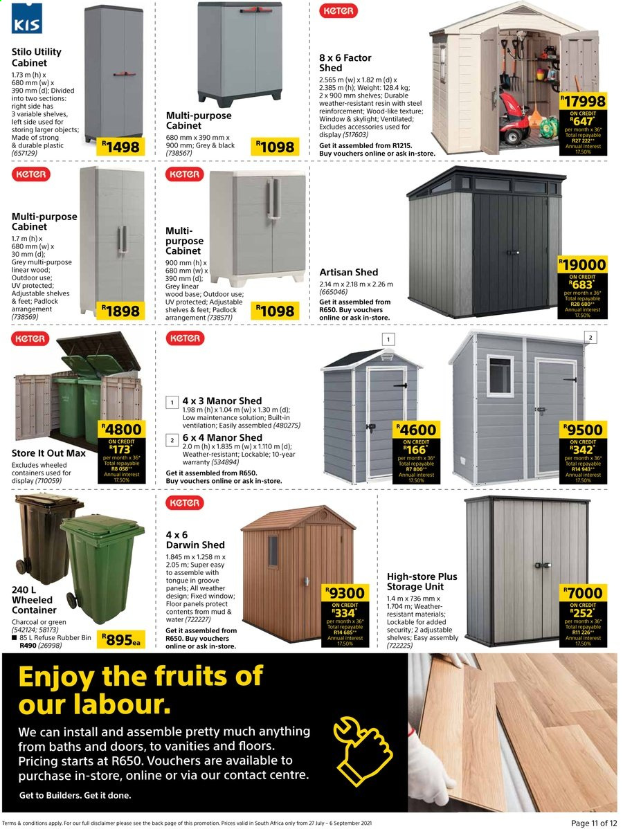 Builders specials - 27/07/2021 - 06/09/2021. Page 11
