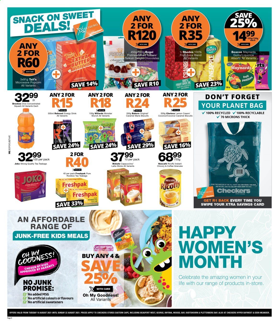 Checkers specials - 10/08/2021 - 22/08/2021. Page 6