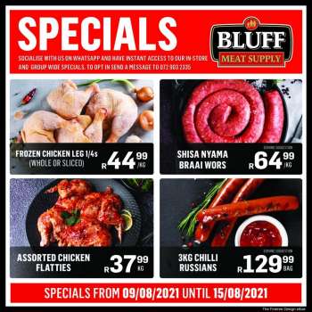 Bluff Meat Supply catalogue  - 08.09.2021 - 08.15.2021.