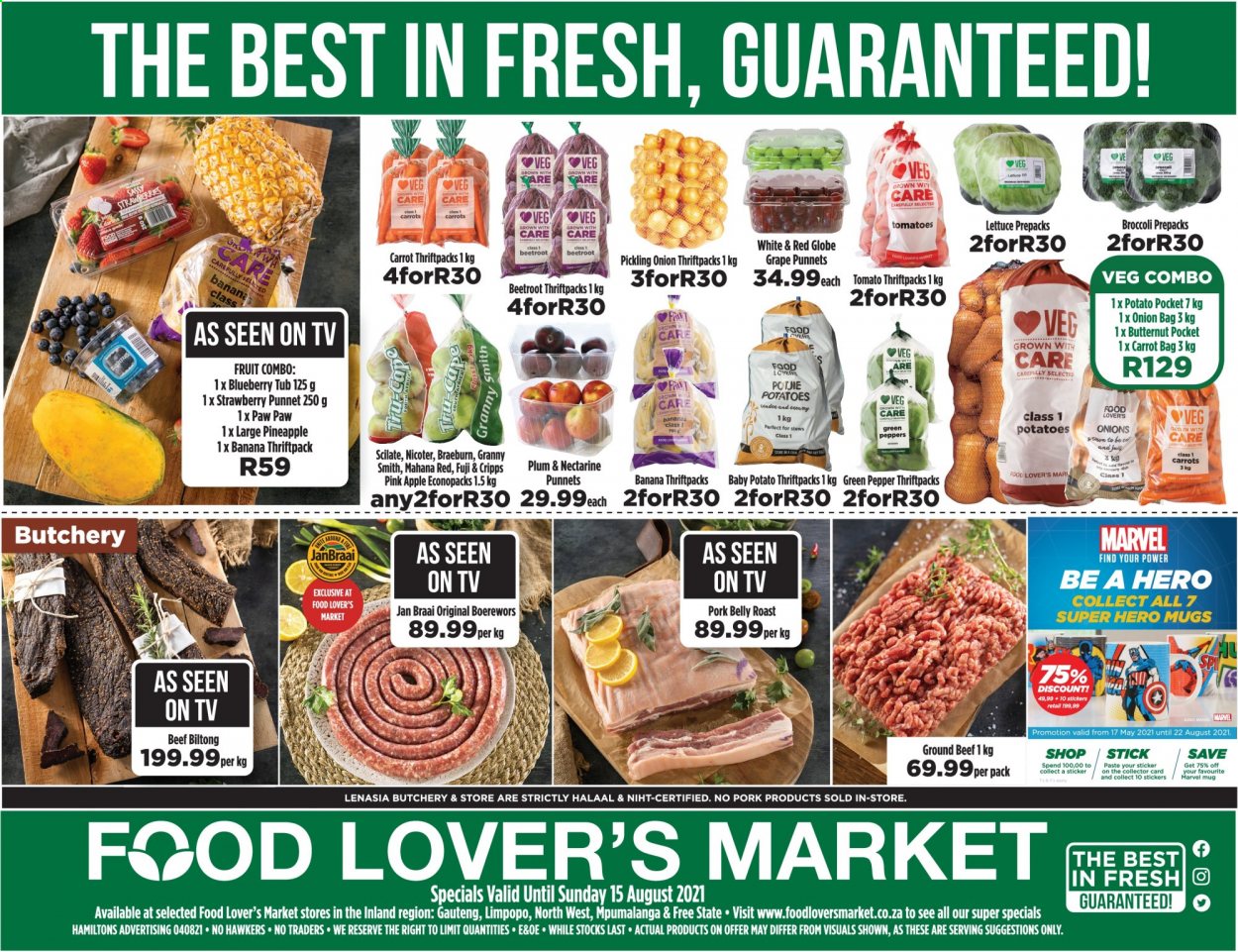 Food Lover's Market specials - 11/08/2021 - 15/08/2021. Page 1