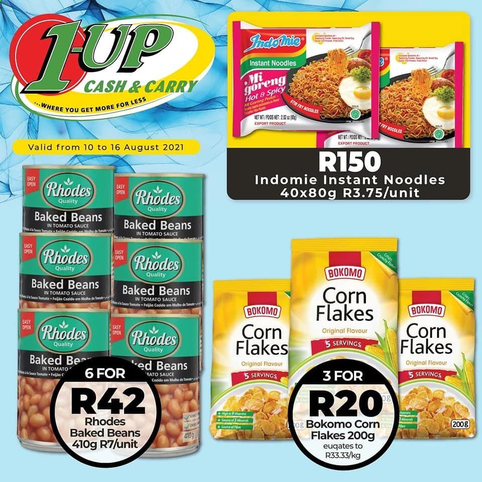 1UP Cash & Carry specials - 10/08/2021 - 16/08/2021. Page 1