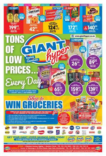 Giant Hyper catalogue  - 08.11.2021 - 09.05.2021.