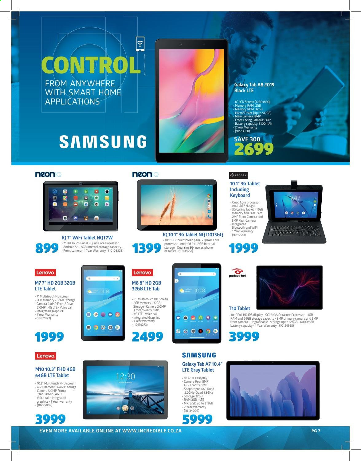 Incredible Connection specials - 28/07/2021 - 31/08/2021. Page 7