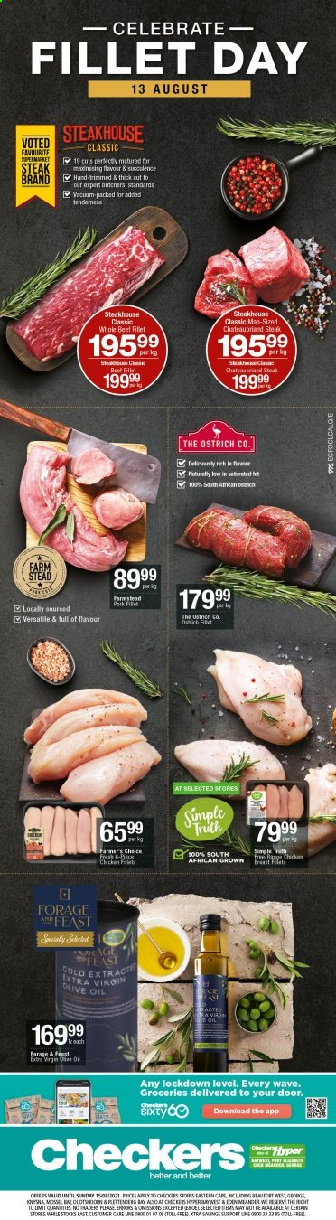 Checkers specials - 13/08/2021 - 15/08/2021. Page 1