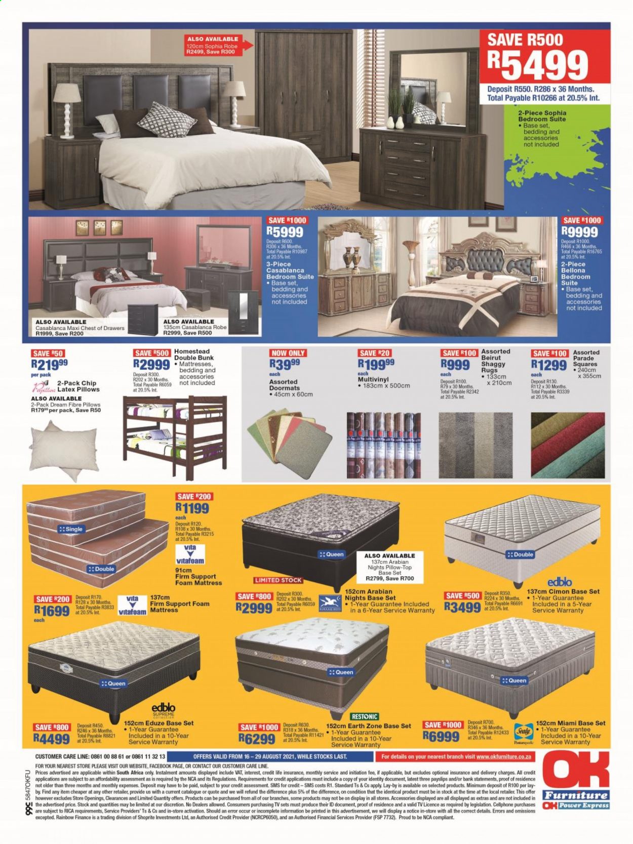 OK Furniture specials - 16/08/2021 - 29/08/2021. Page 8