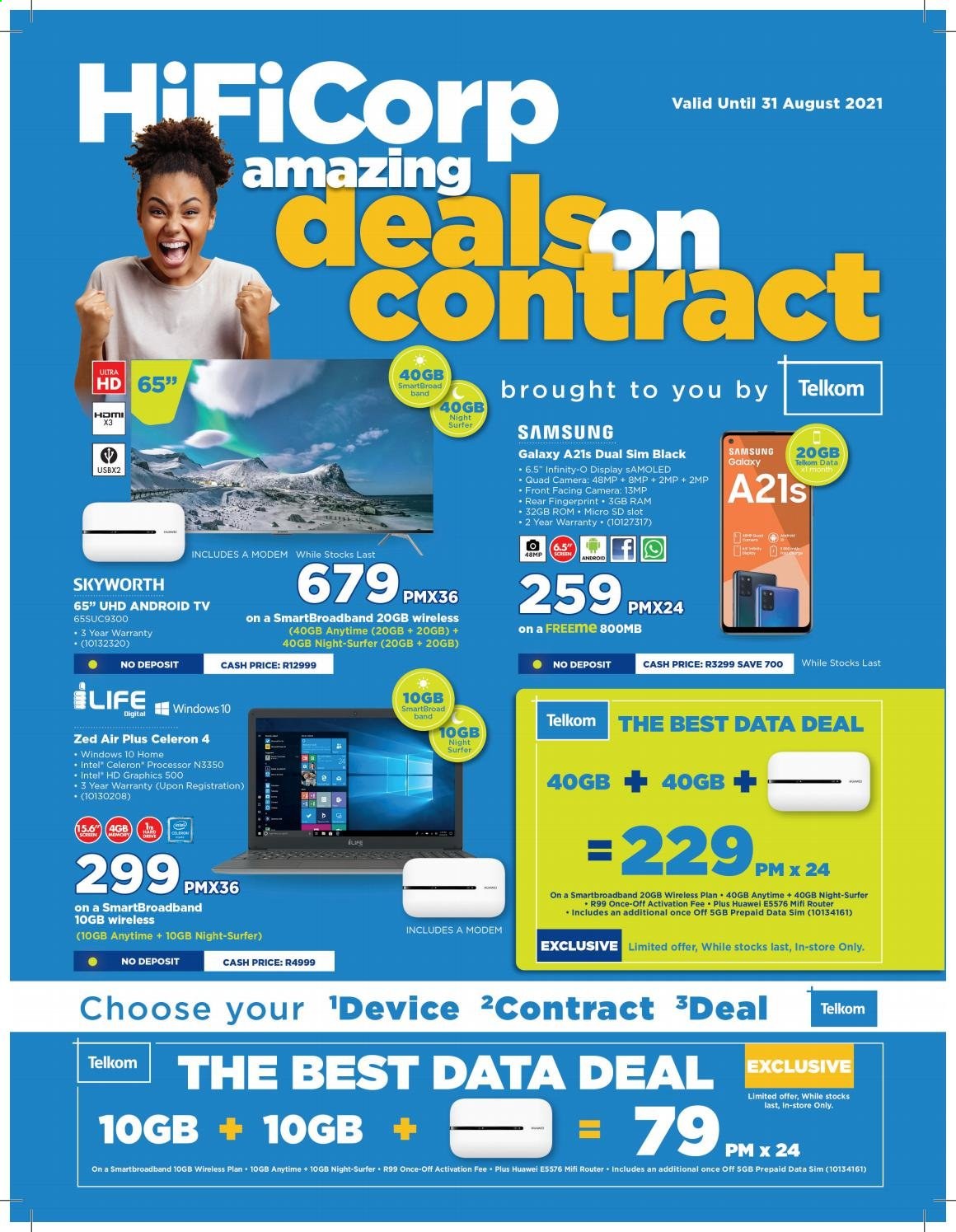 HiFi Corp specials - 16/08/2021 - 31/08/2021. Page 1