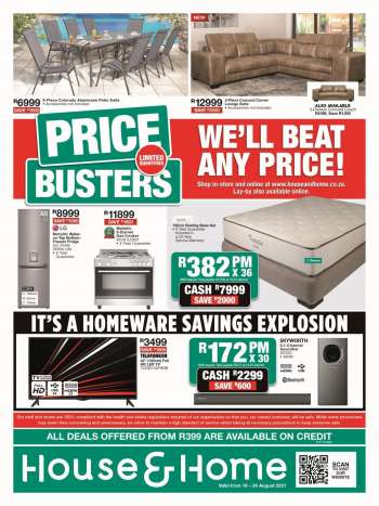 House & Home catalogue  - 08.16.2021 - 08.24.2021.