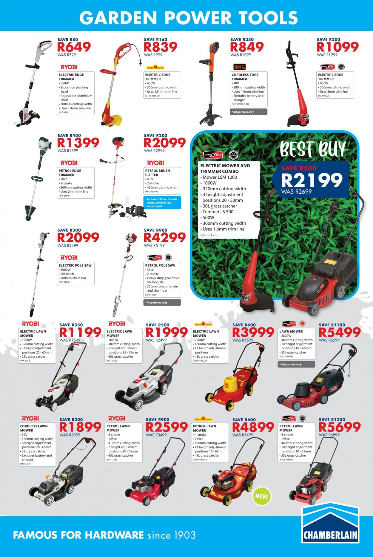 Chamberlain specials - 13/08/2021 - 19/09/2021. Page 3