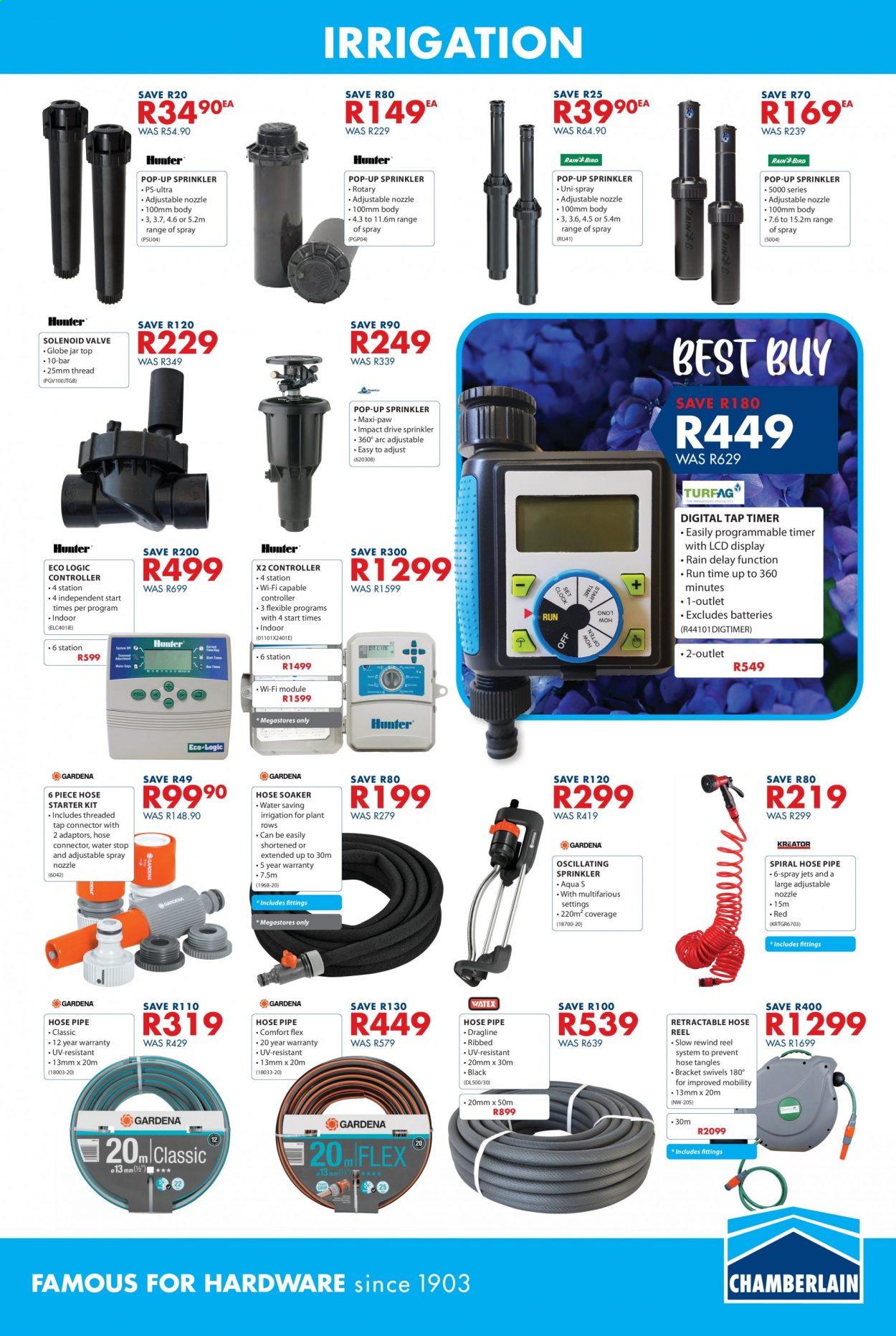 Chamberlain specials - 13/08/2021 - 19/09/2021. Page 9