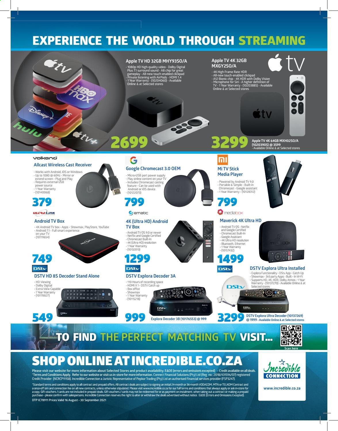 Incredible Connection specials - 16/08/2021 - 30/09/2021. Page 12