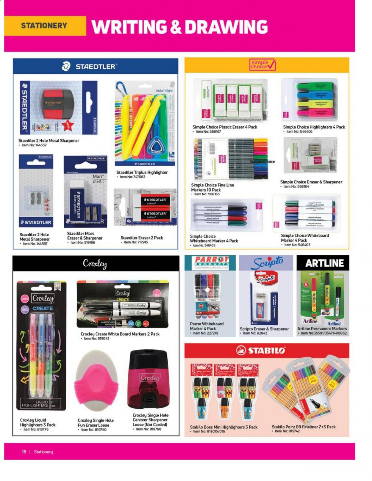 Game specials. Page 15