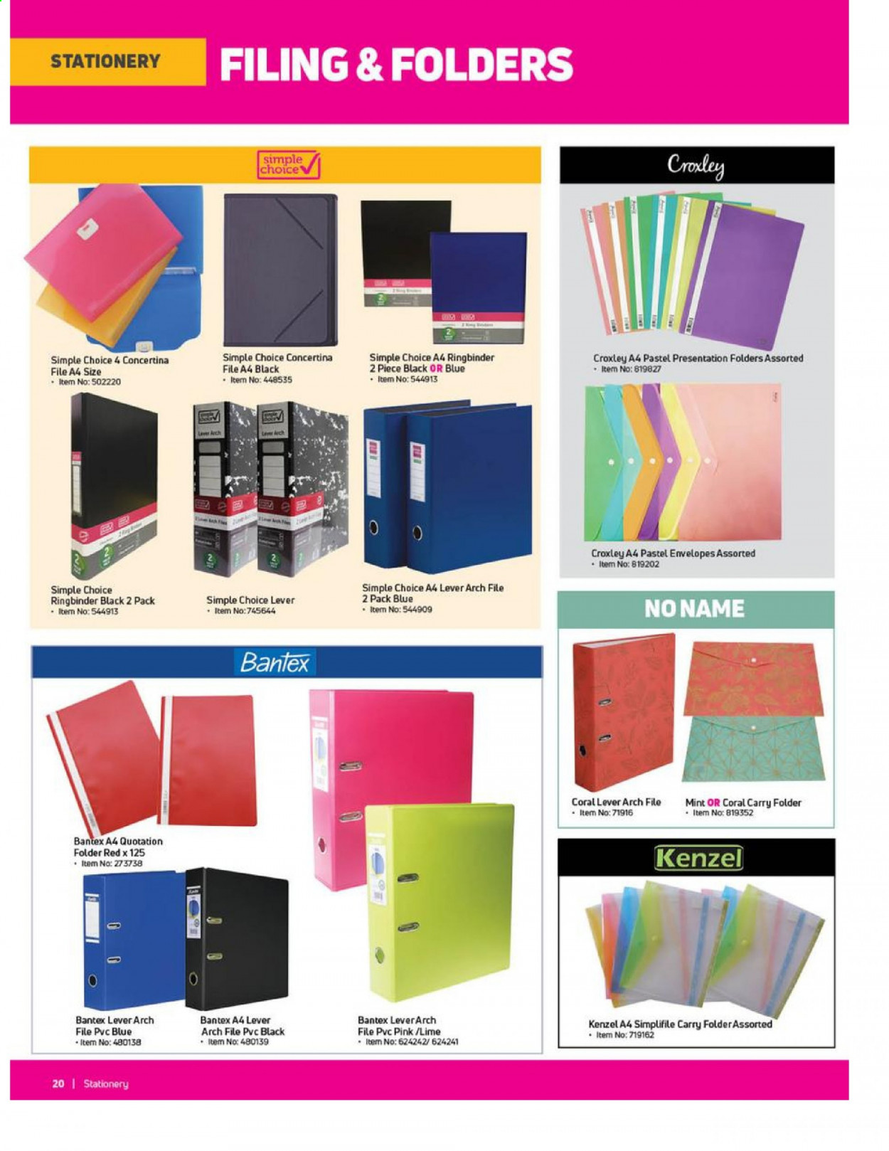 Game specials. Page 19
