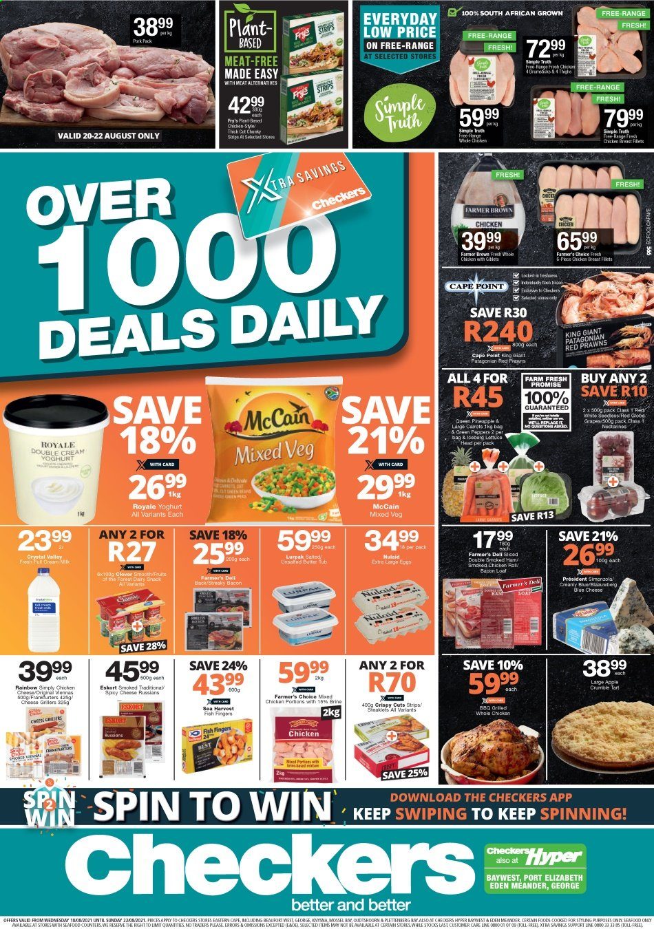 Checkers specials - 18/08/2021 - 22/08/2021. Page 1