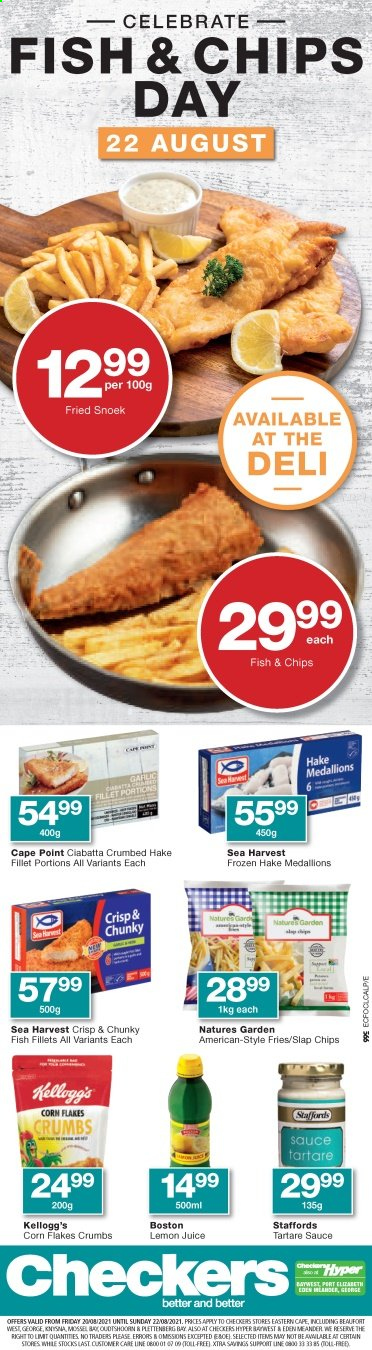 Checkers specials - 20/08/2021 - 22/08/2021. Page 1