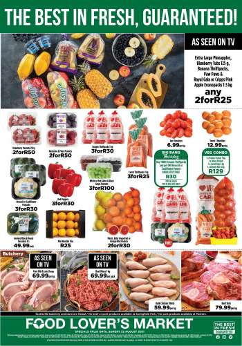 Food Lover's Market catalogue  - 08.20.2021 - 08.22.2021.