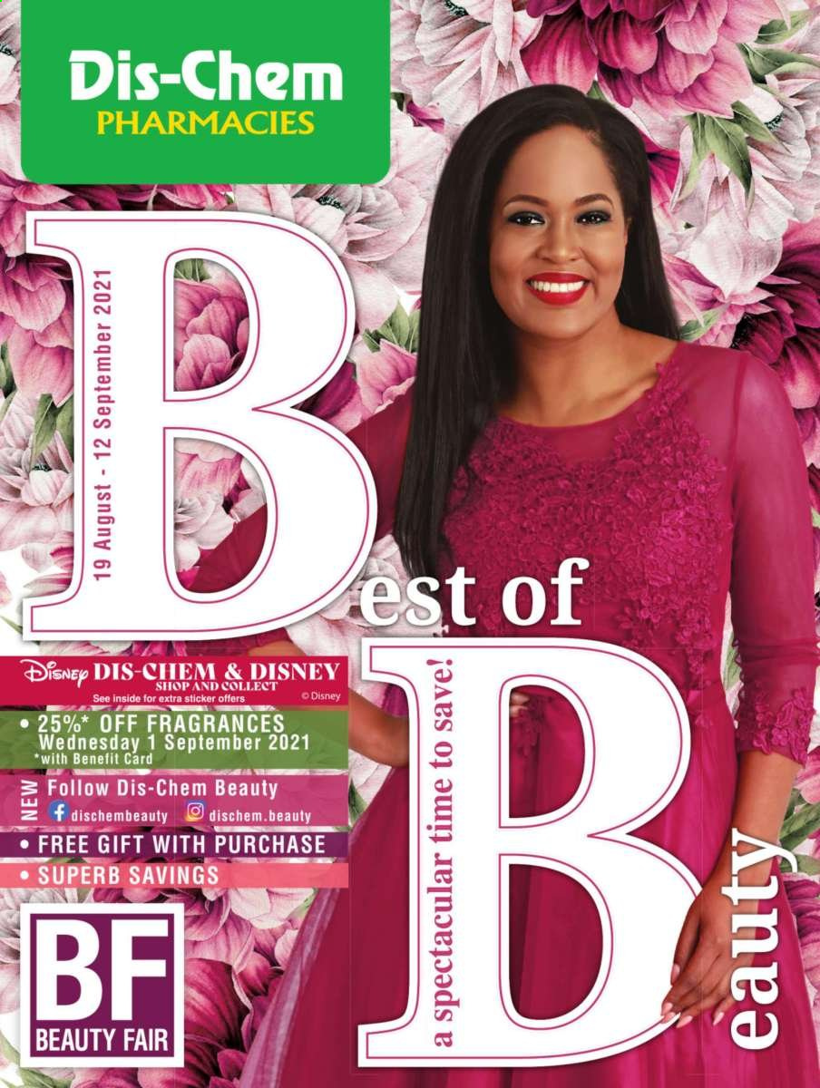 Dis-Chem specials - 19/08/2021 - 12/09/2021. Page 1