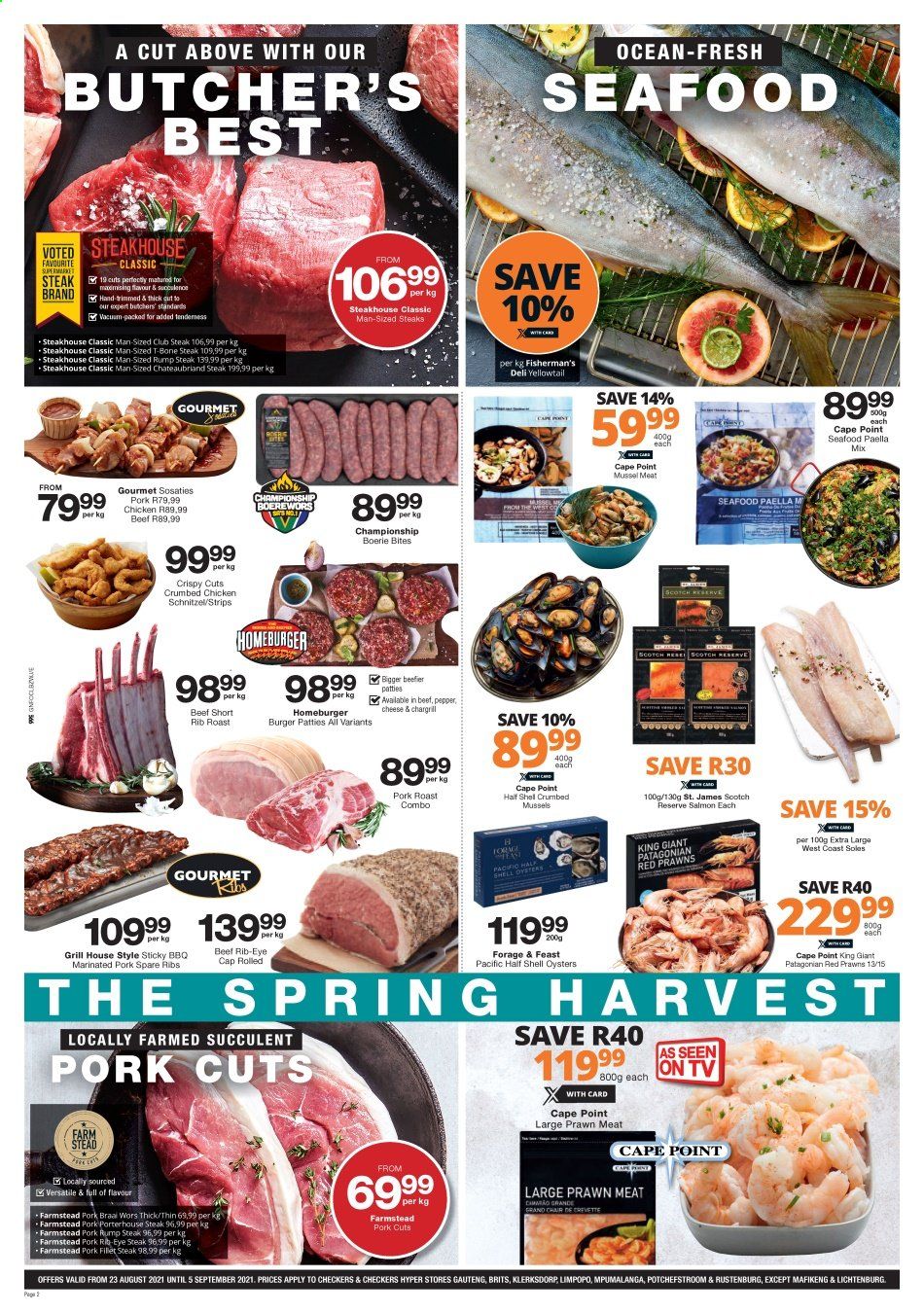 Checkers specials - 23/08/2021 - 05/09/2021. Page 2