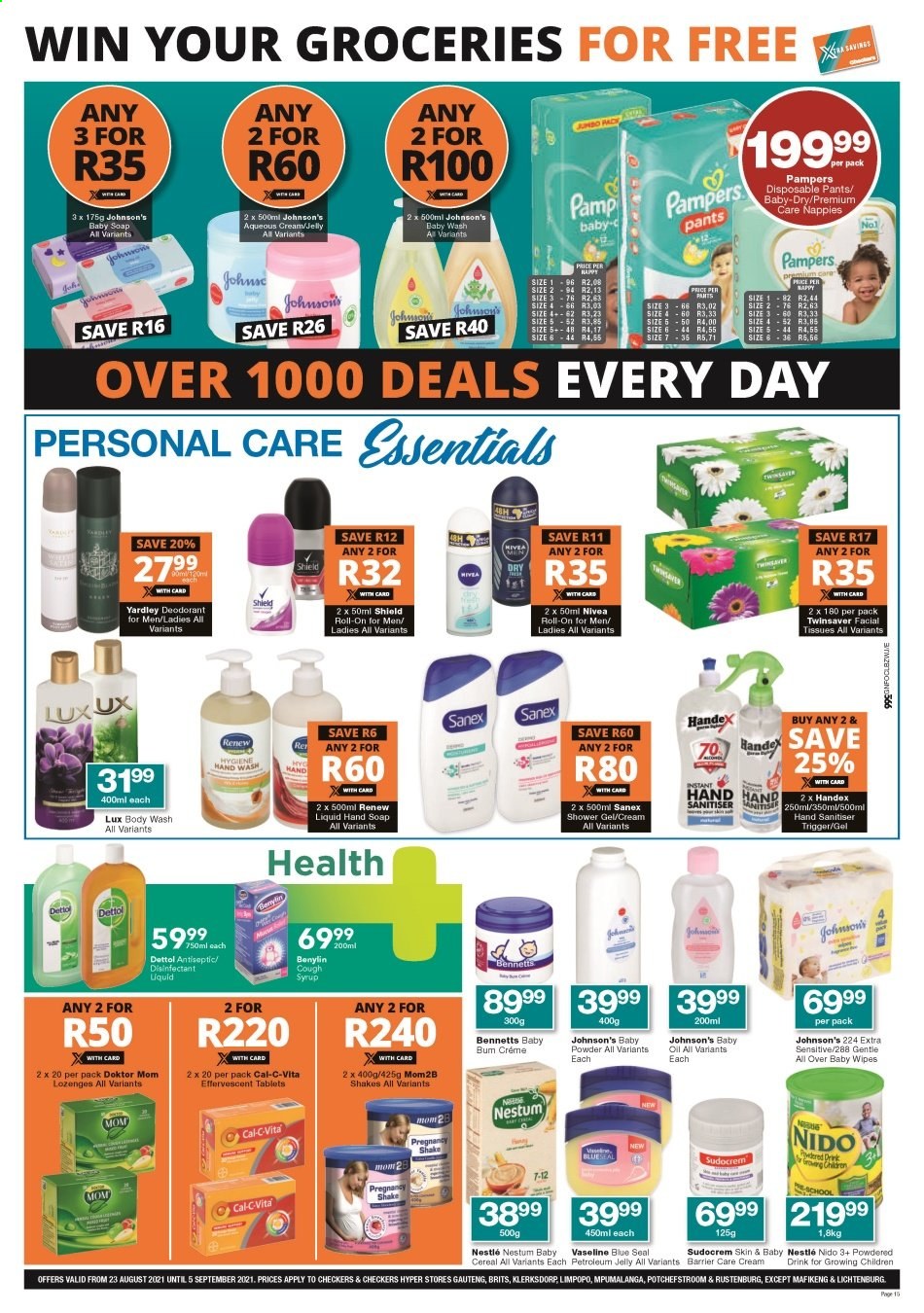Checkers specials - 23/08/2021 - 05/09/2021. Page 15