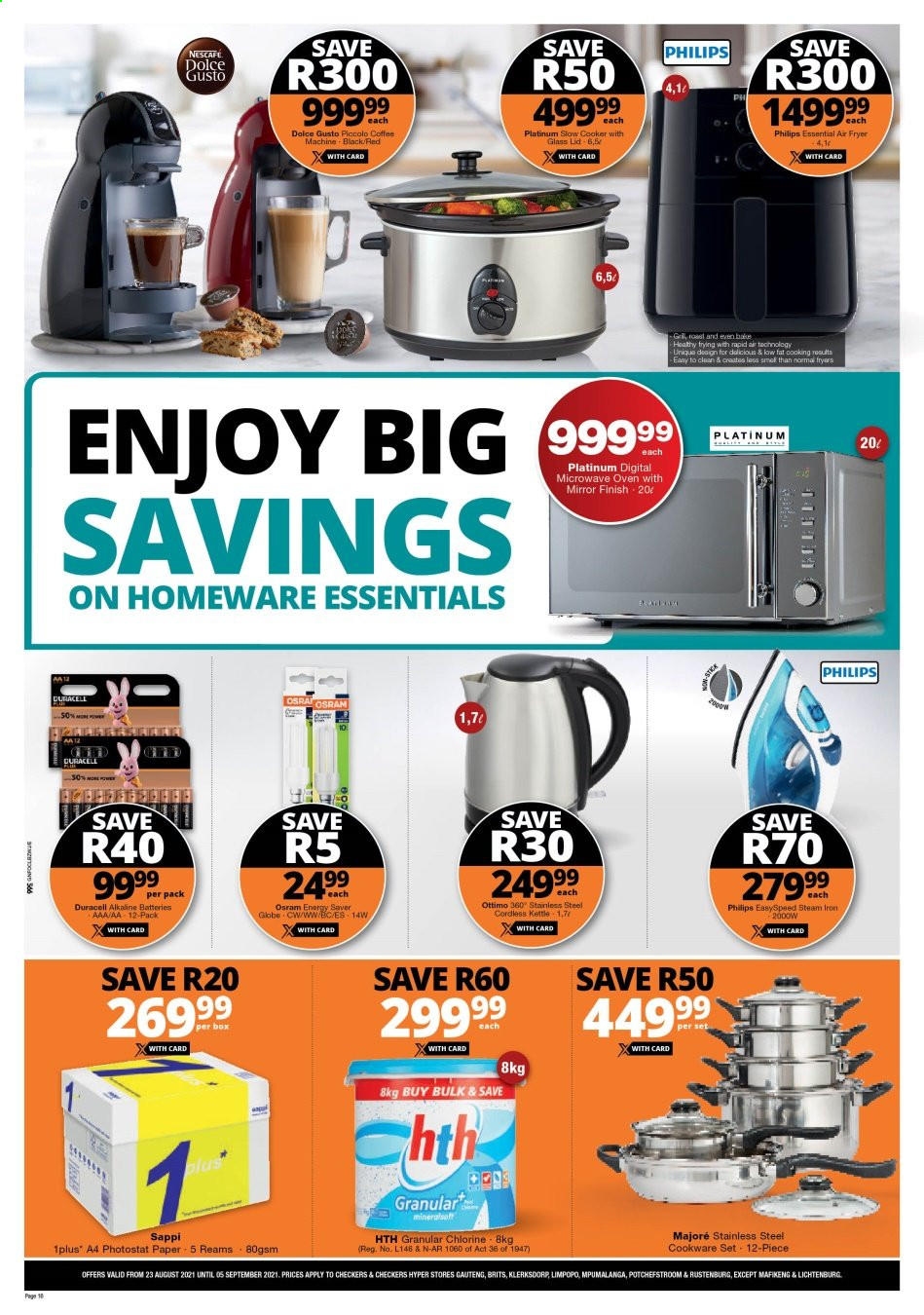 Checkers specials - 23/08/2021 - 05/09/2021. Page 16