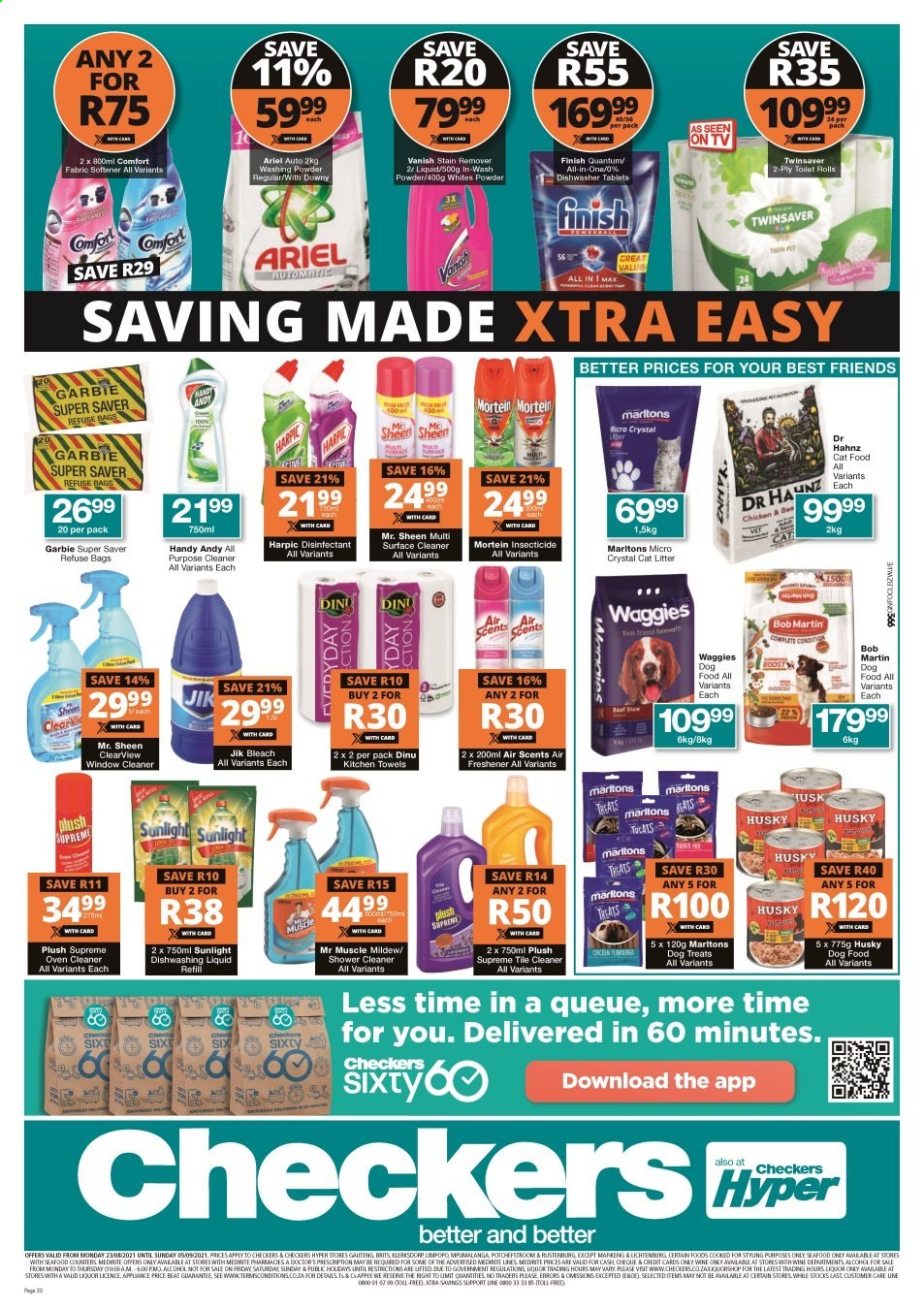 Checkers specials - 23/08/2021 - 05/09/2021. Page 20