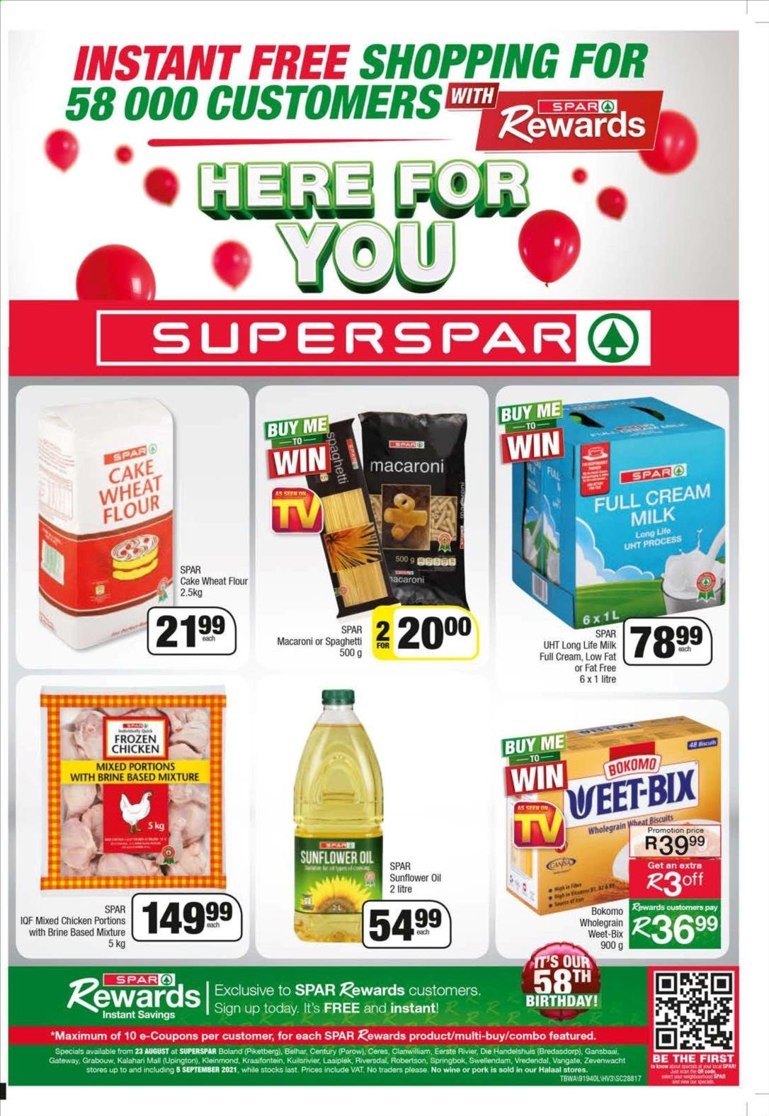 SPAR specials - 23/08/2021 - 05/09/2021. Page 1
