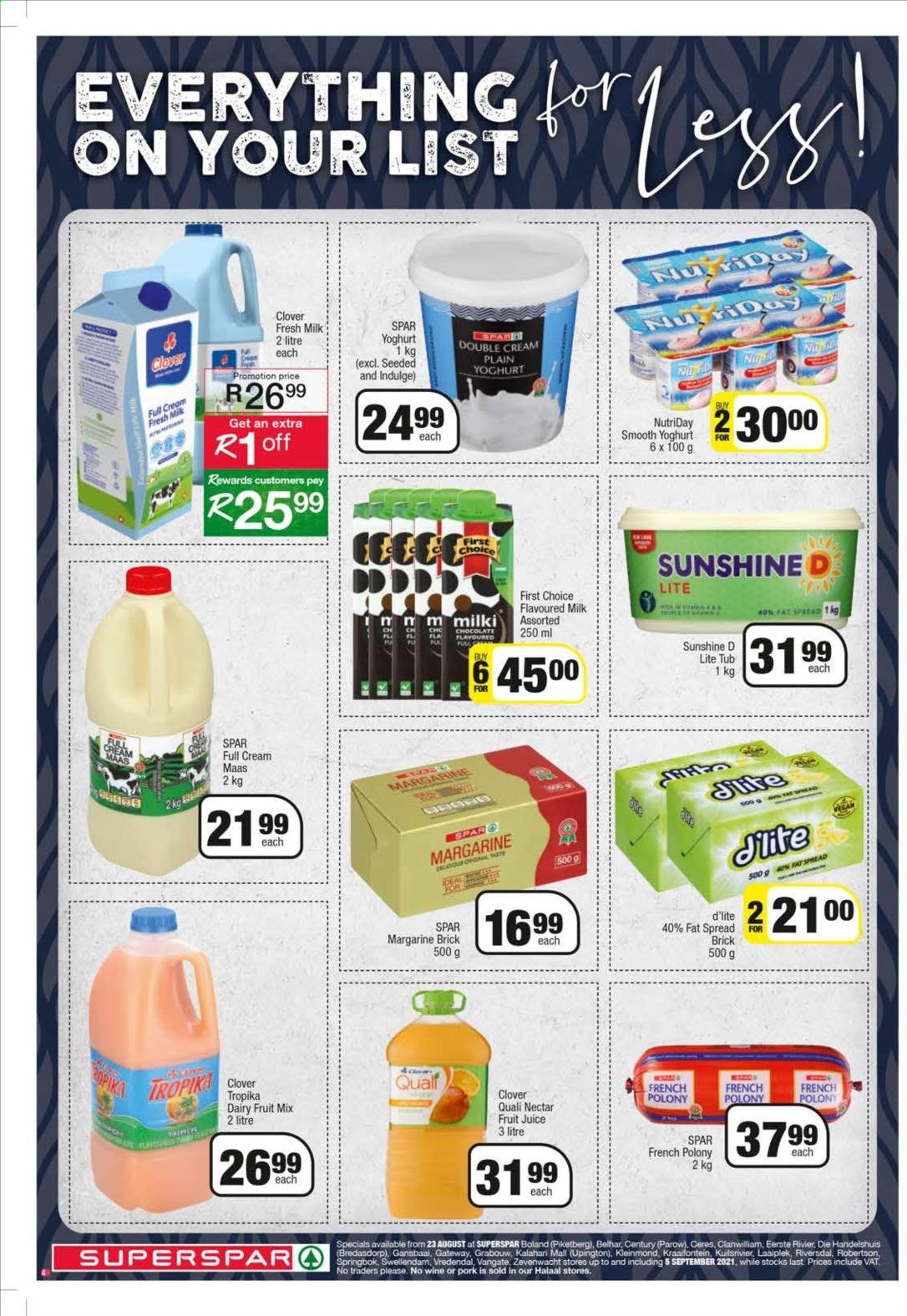 SPAR specials - 23/08/2021 - 05/09/2021. Page 4