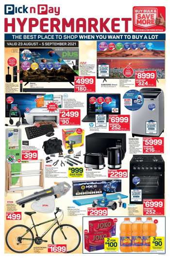Pick n Pay catalogue  - 08.23.2021 - 09.05.2021.