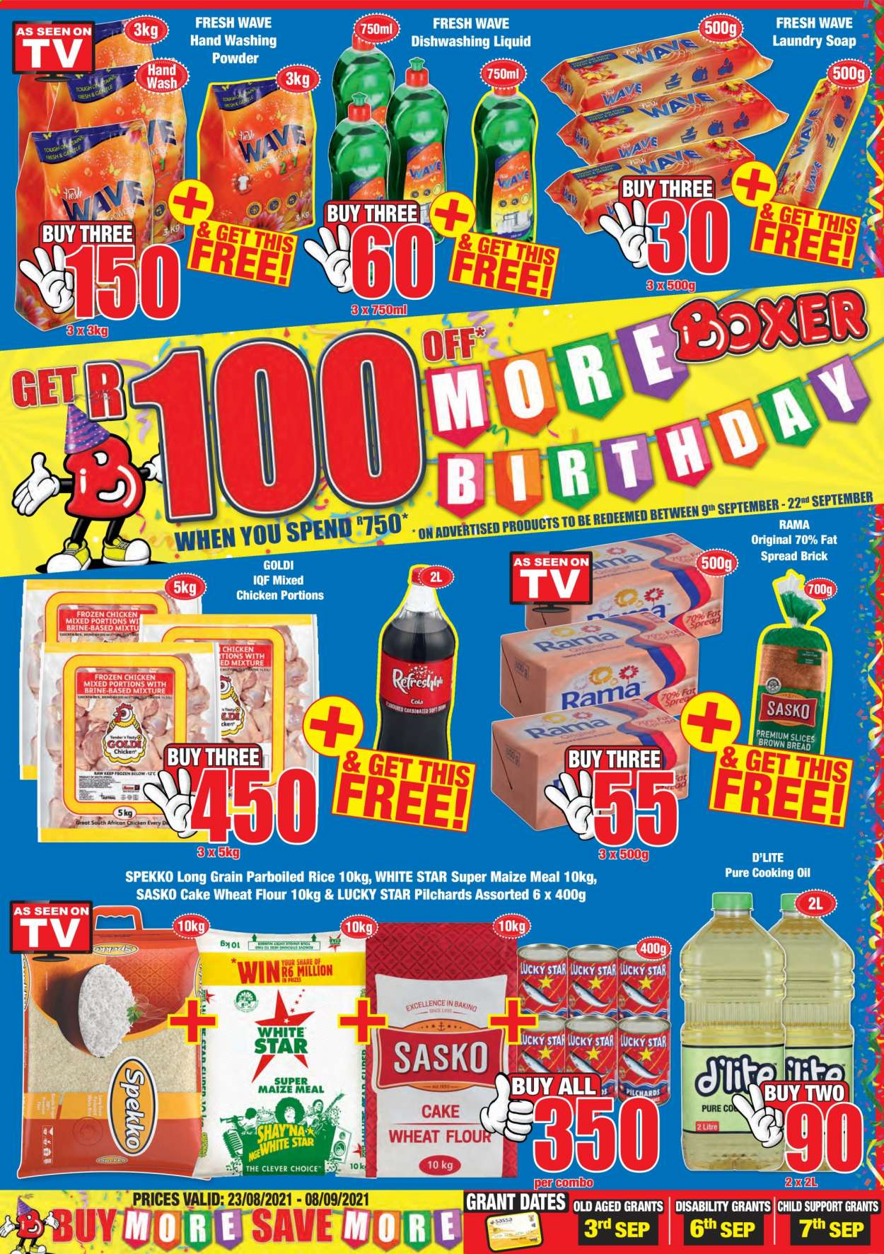 Boxer specials - 23/08/2021 - 08/09/2021. Page 1
