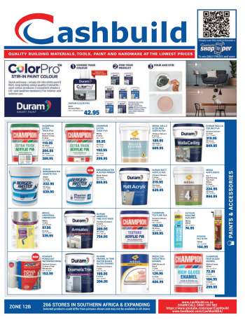 Cashbuild catalogue  - 08.23.2021 - 09.19.2021.