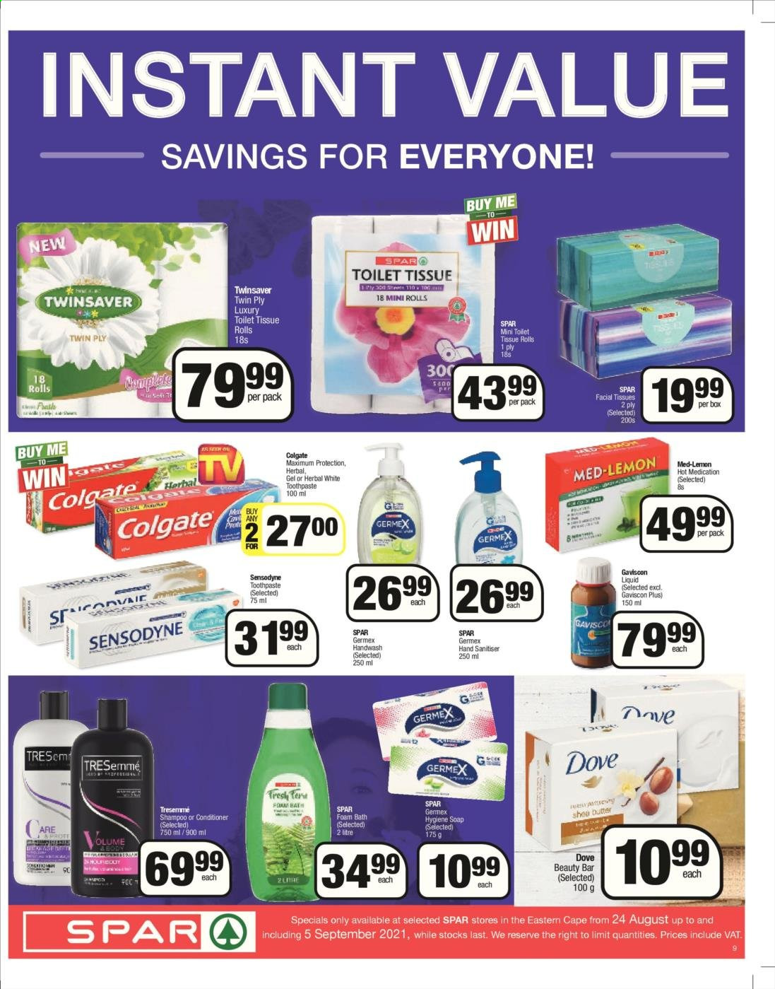 SPAR specials - 24/08/2021 - 05/09/2021. Page 9