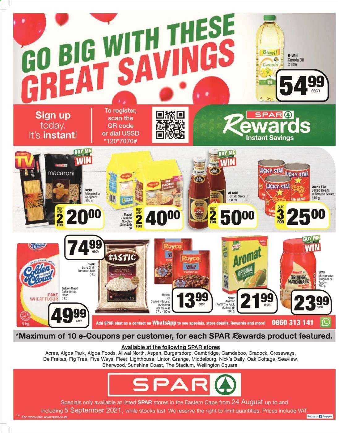 SPAR specials - 24/08/2021 - 05/09/2021. Page 12