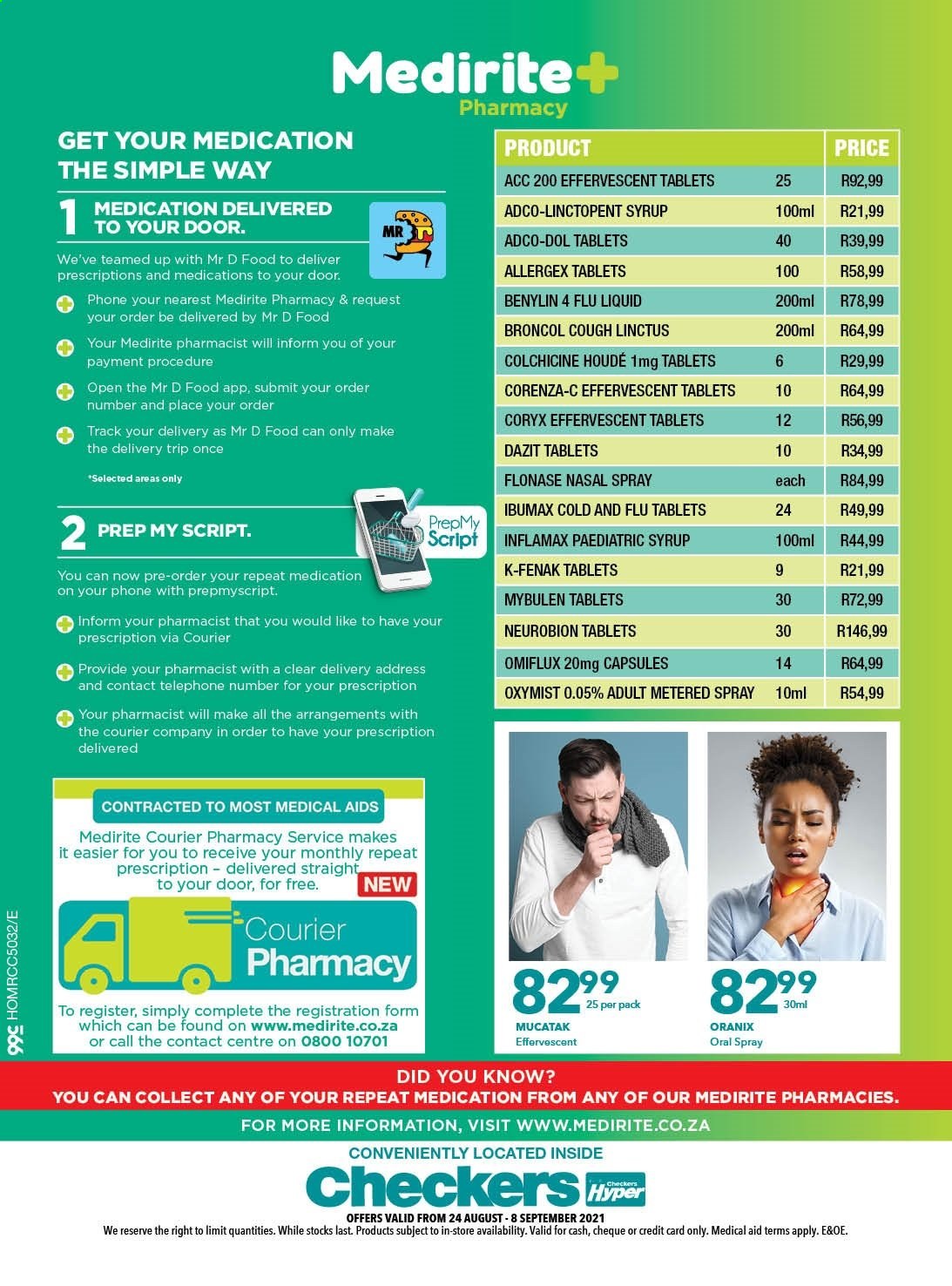 Checkers specials - 24/08/2021 - 08/09/2021. Page 3
