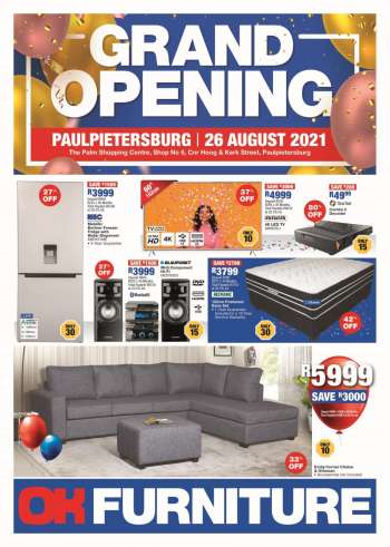OK Furniture catalogue  - 08.26.2021 - 08.26.2021.