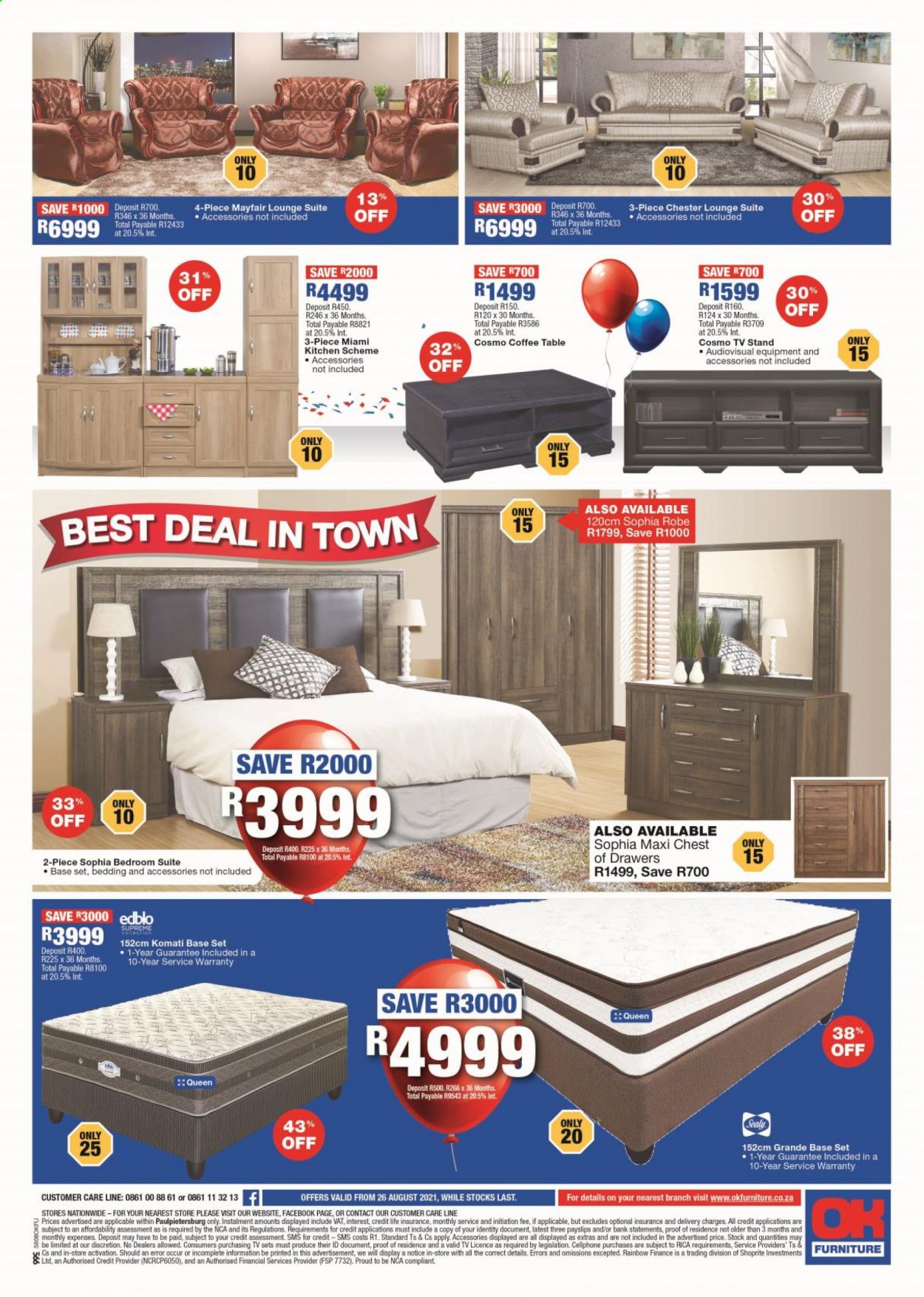 OK Furniture specials. Page 4