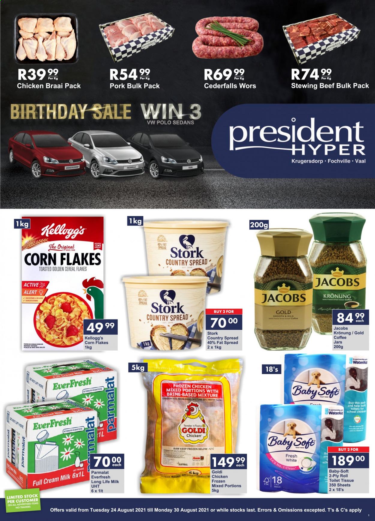 President Hyper specials - 24/08/2021 - 30/08/2021. Page 1
