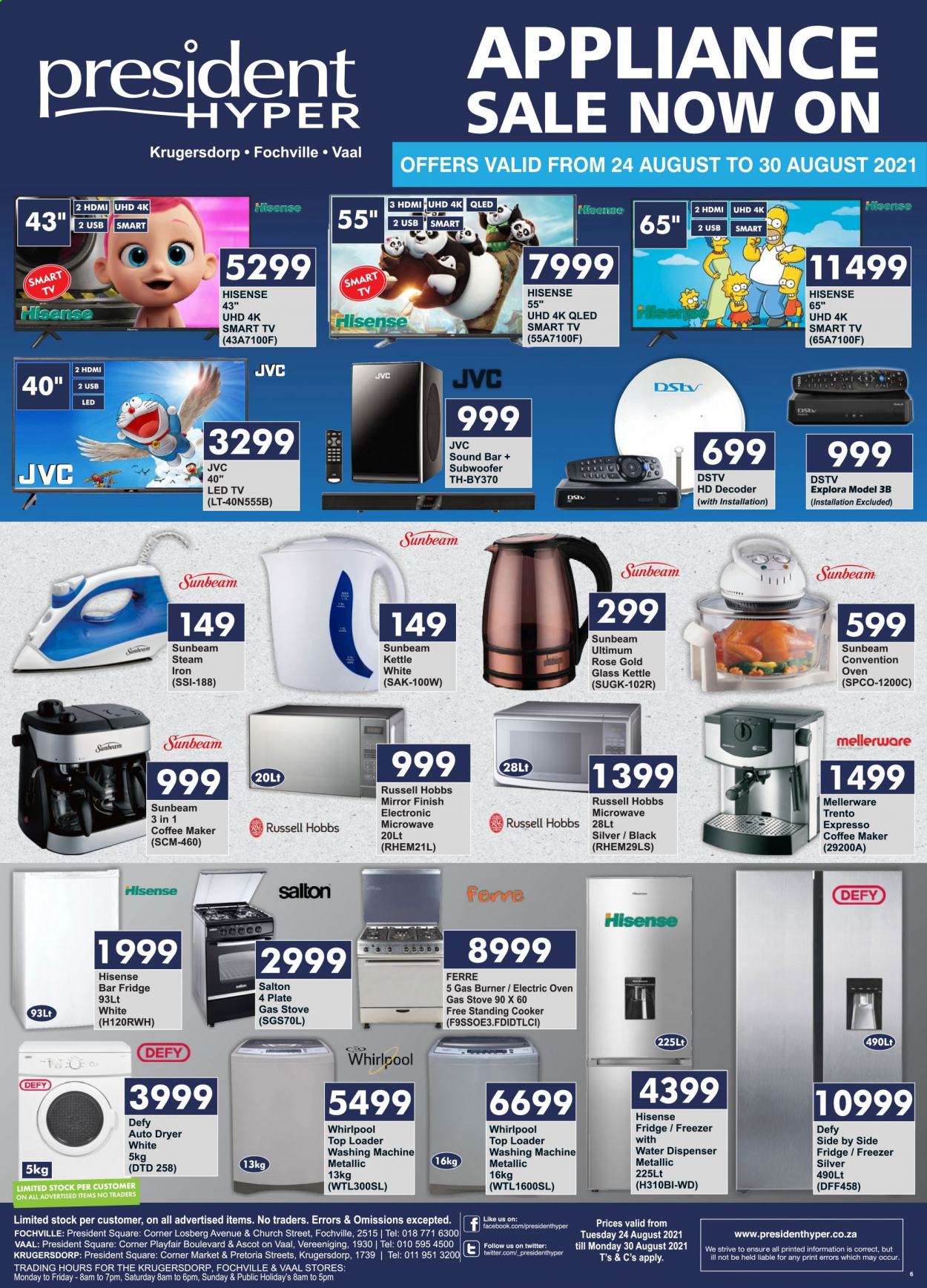 President Hyper specials - 24/08/2021 - 30/08/2021. Page 1