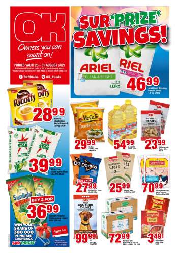 OK Foods catalogue  - 08.25.2021 - 08.31.2021.