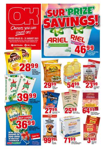 OK Foods catalogue  - 08.25.2021 - 08.31.2021.