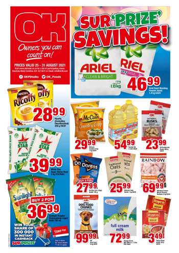 OK Foods catalogue  - 08.25.2021 - 08.31.2021.