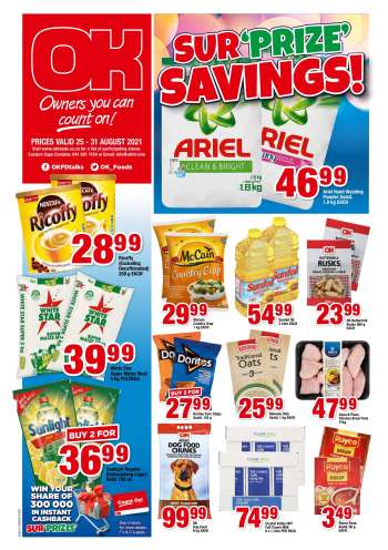 OK Foods catalogue  - 08.25.2021 - 08.31.2021.