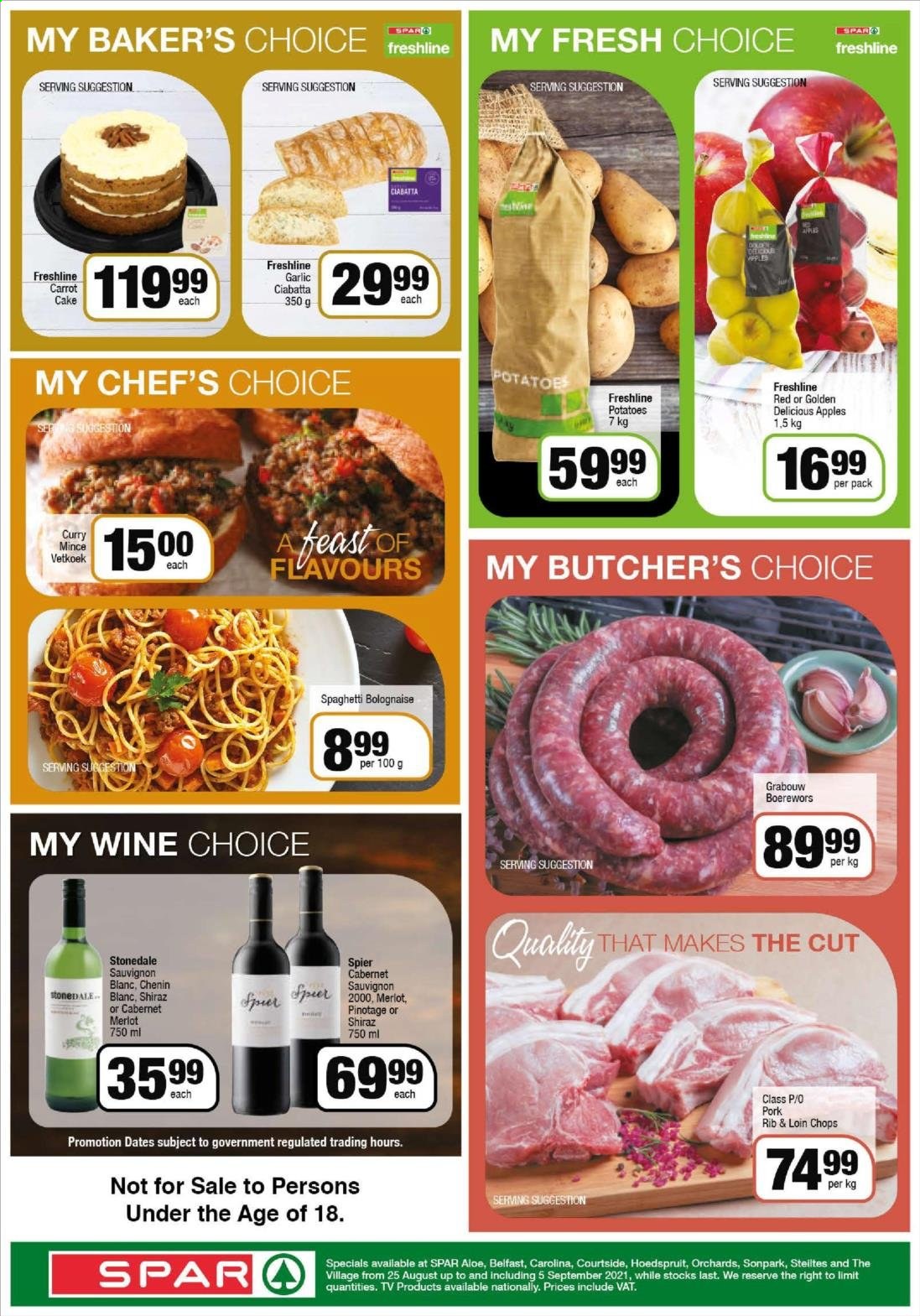 SPAR specials - 25/08/2021 - 05/09/2021. Page 2