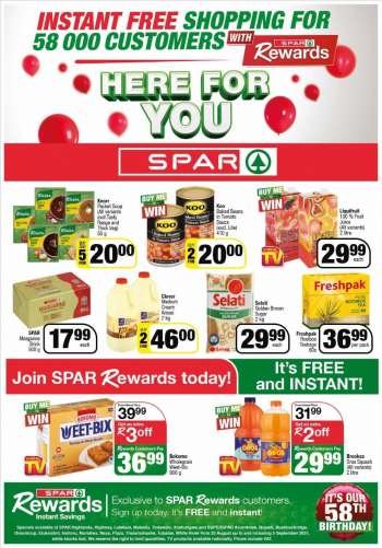 SPAR catalogue  - 08.25.2021 - 09.05.2021.